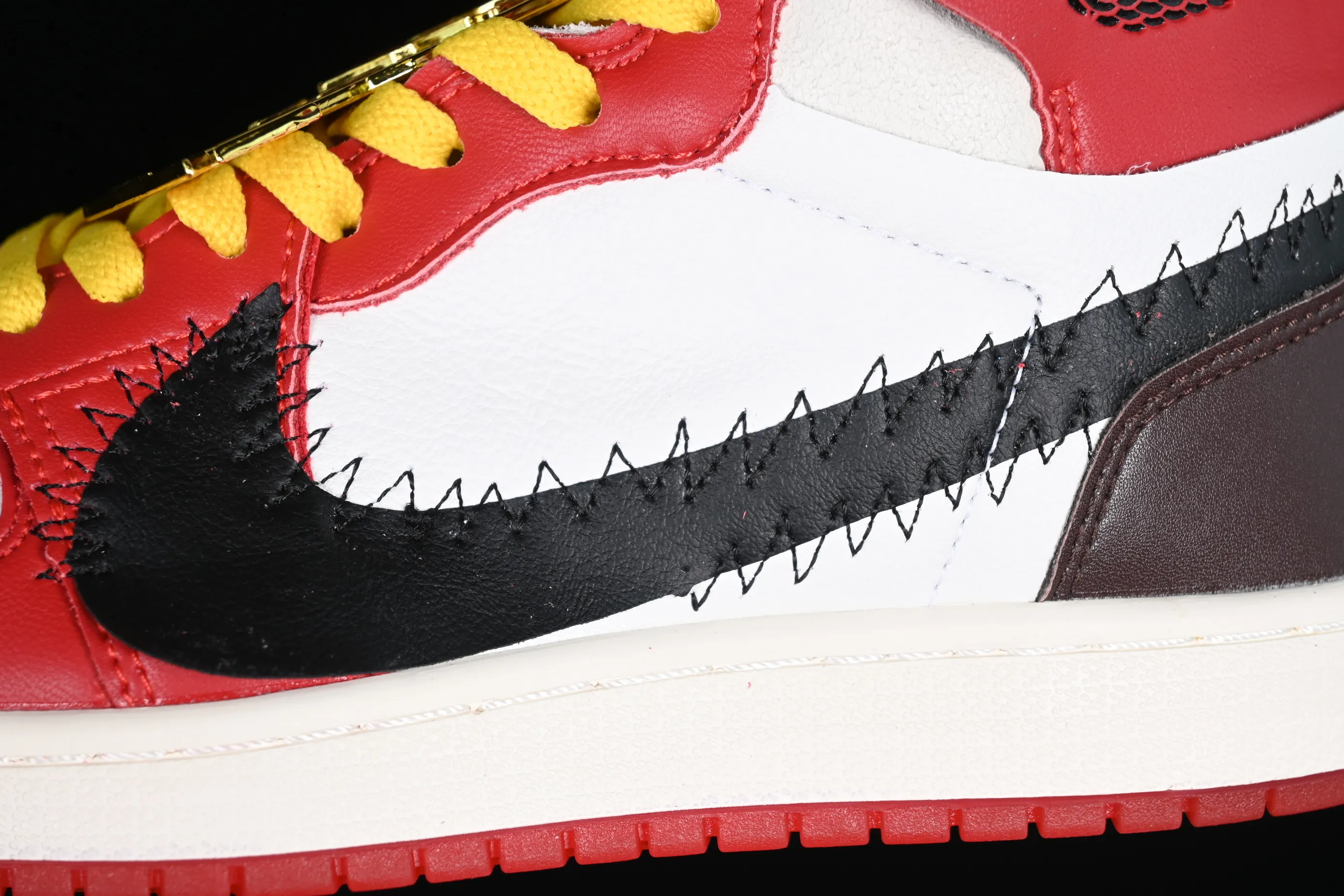 All categories Air Jordan Jordan series basketball shoes Air Jordan 1 High Teyana Taylor x Air Jordan 1 Retro High AJ1 Joe 1 Thorn Rose Joint high-top basketball shoes FJ0604-601